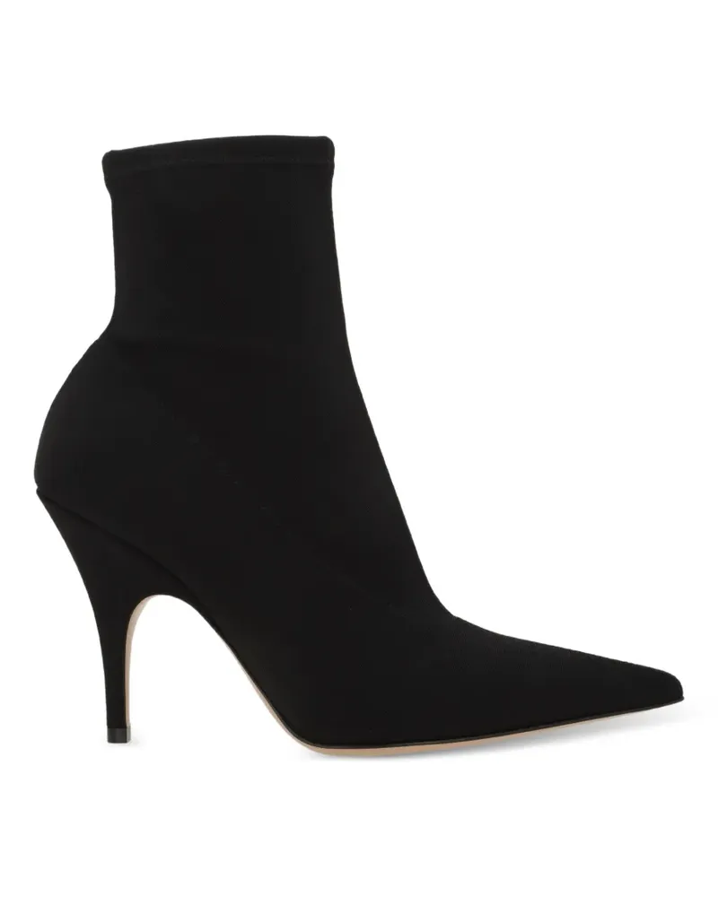 Gianvito Rossi Osaka pointed-toe ankle boots - Schwarz Schwarz