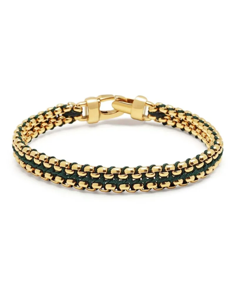 Nialaya Gewebtes Venezianerarmband 8mm - Gold Gold