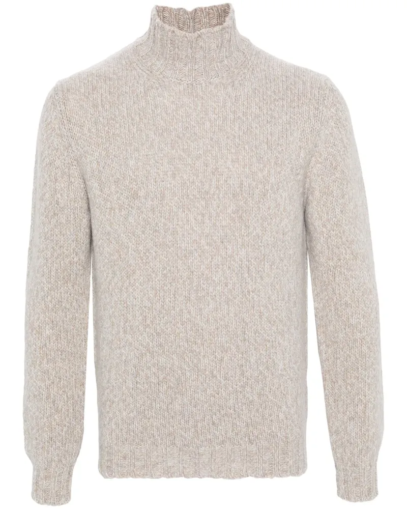 Fedeli Pullover mit Stehkragen - Nude Nude