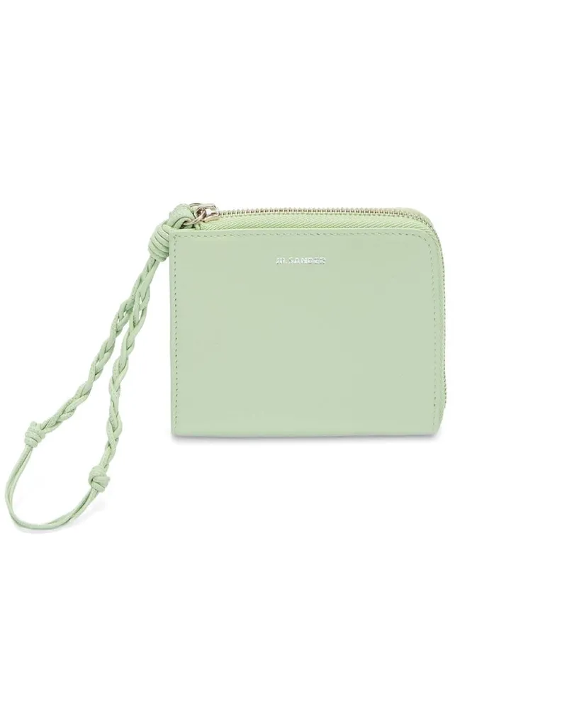 Jil Sander Mini Portemonnaie - Grün Grün