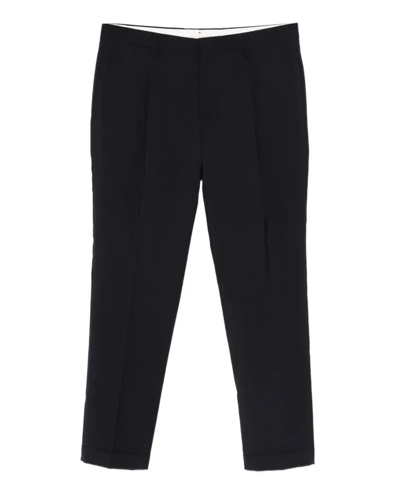 Briglia 1949 Plissierte Hose mit Umschlag - Blau Blau