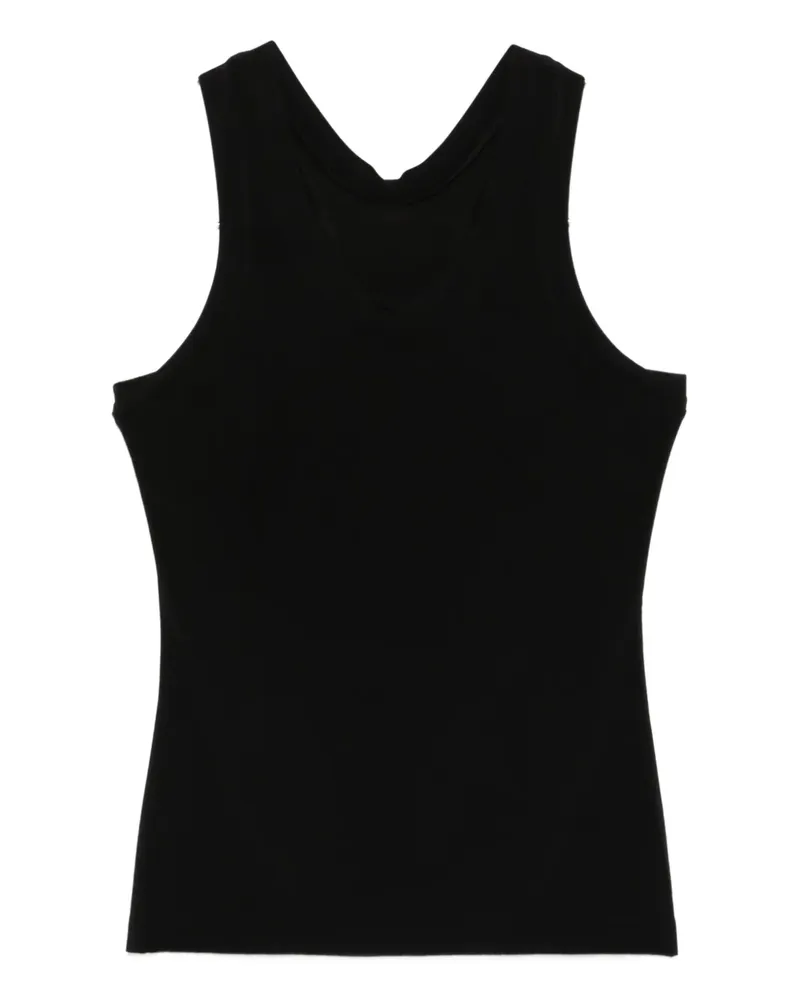 Norma Kamali sleeveless top - BLACK Black