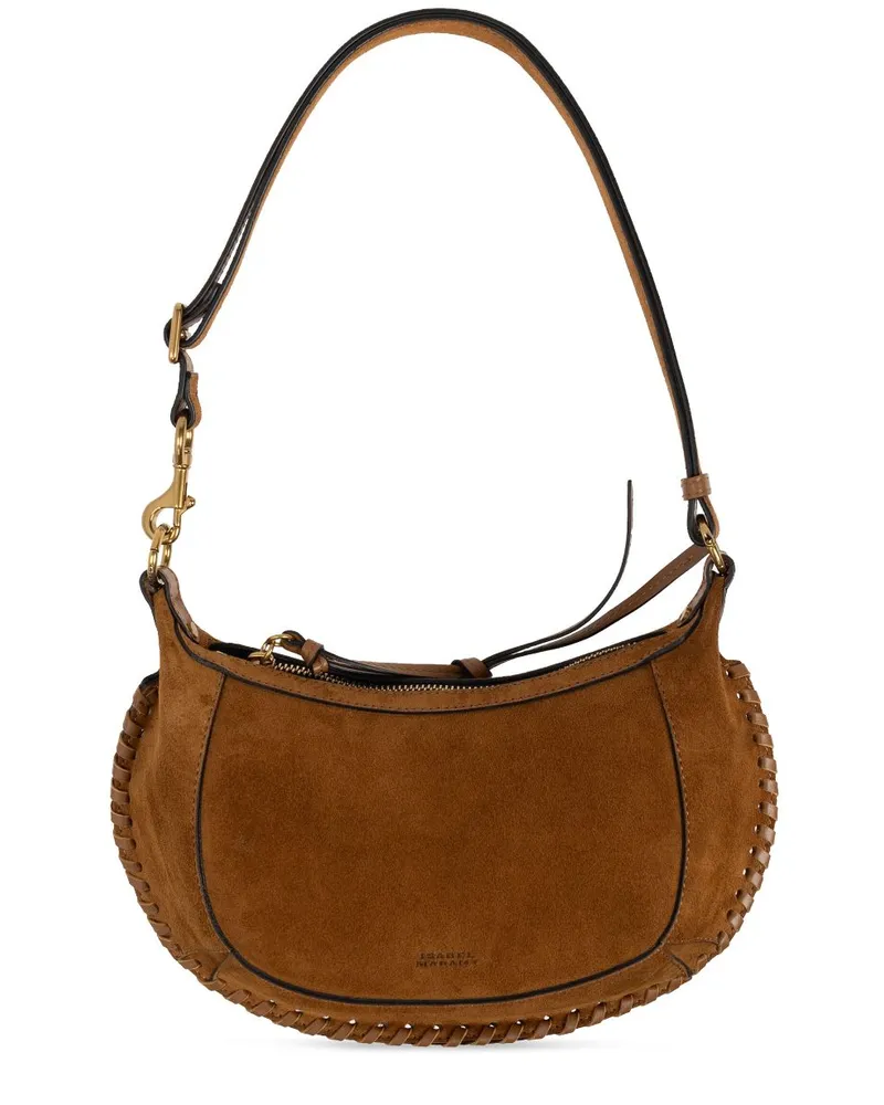 Isabel Marant Oskan Moon Schultertasche - Braun Braun