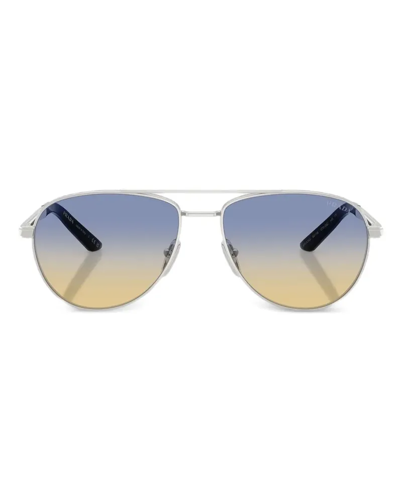Prada Sonnenbrille mit Farbverlauf - Silber Silber