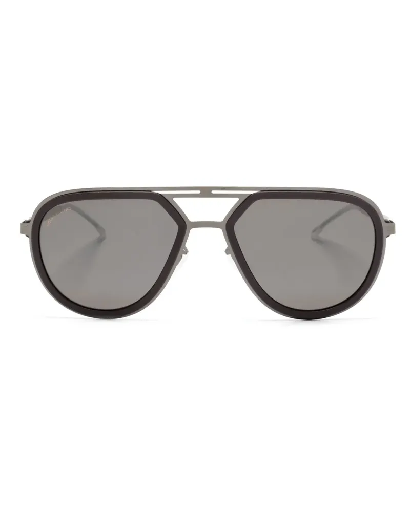 Mykita Sonnenbrille im Oversized-Look - Schwarz Schwarz