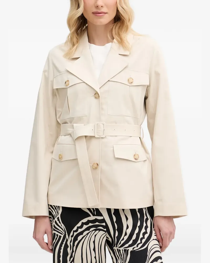 Gant belted four-pocket jacket - Nude Nude
