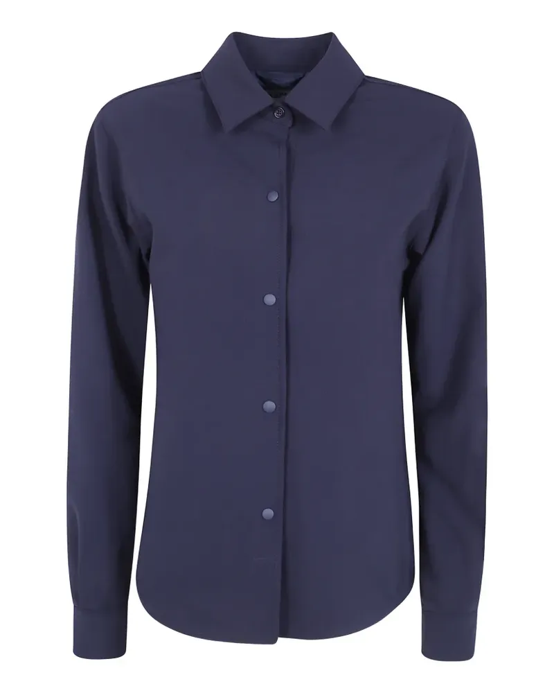 ASPESI Glue press-stud long-sleeve shirt - Blau Blau