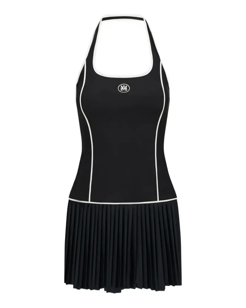 Amiri MA pleated dress - Schwarz Schwarz