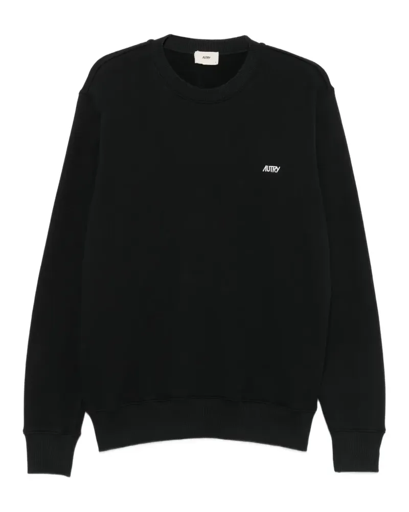 AUTRY Pullover mit Logo-Stickerei - Schwarz Schwarz