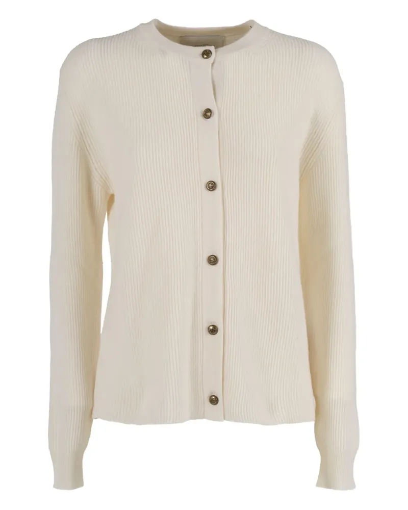 Ballantyne Cardigan mit rundem Ausschnitt - Nude Nude
