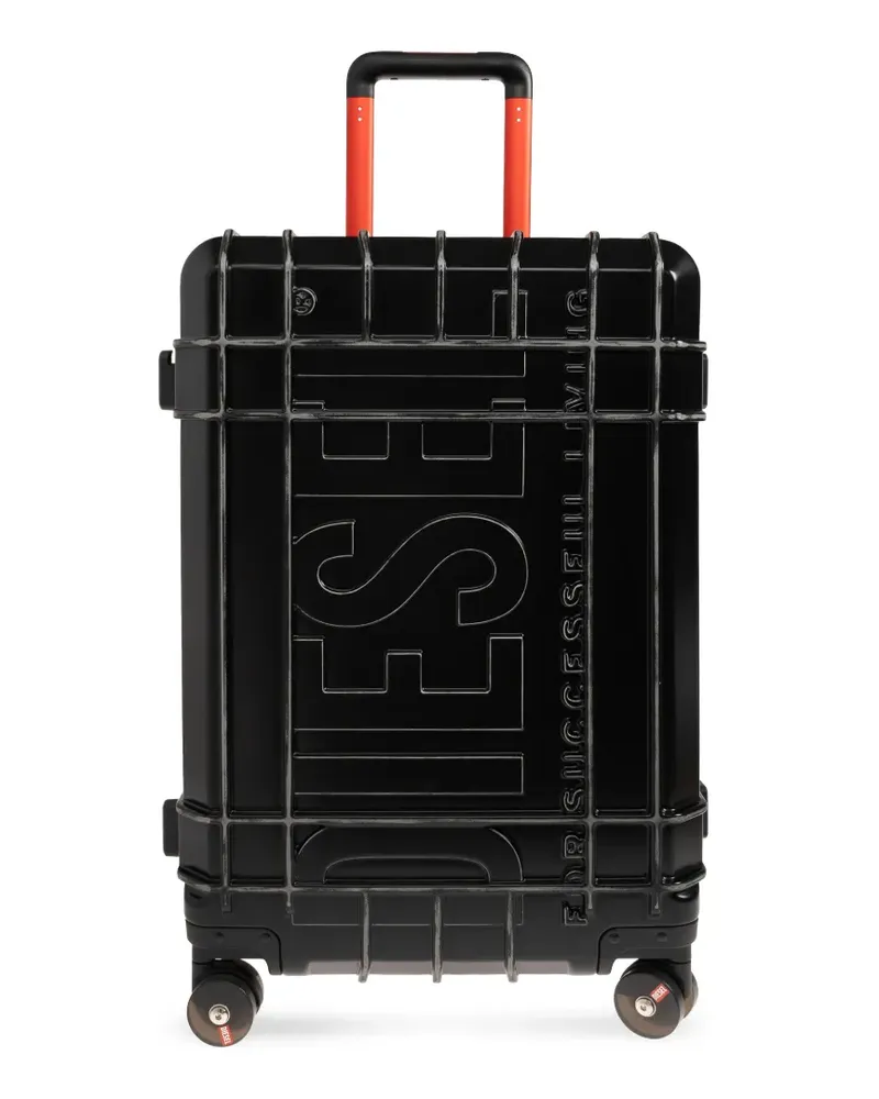 Diesel Koffer mit Logo-Prägung - Schwarz Schwarz