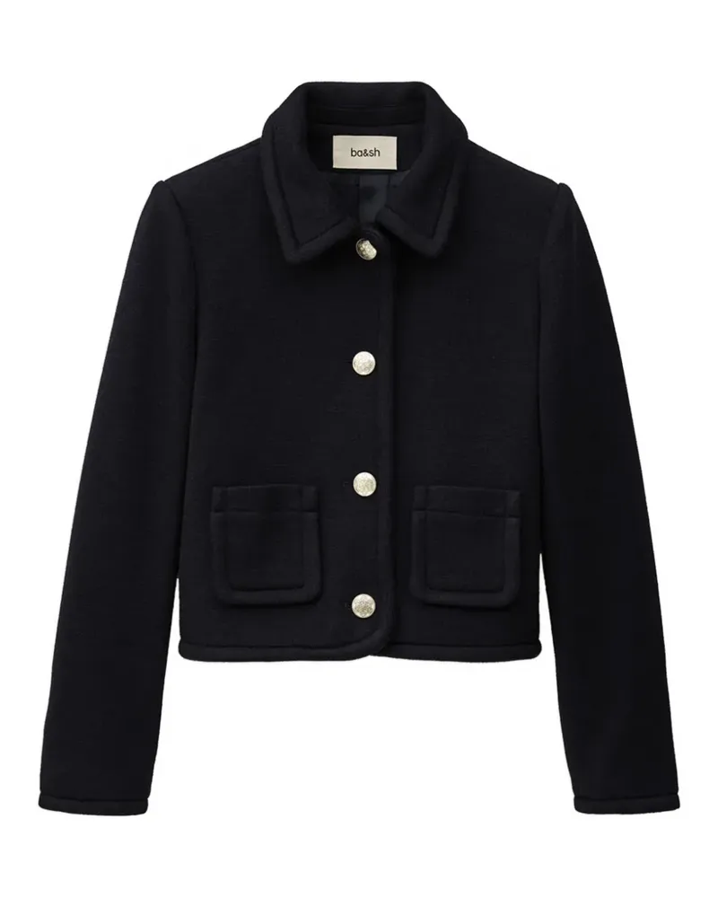 ba&sh Beradith buttoned pocket jacket - Blau Blau
