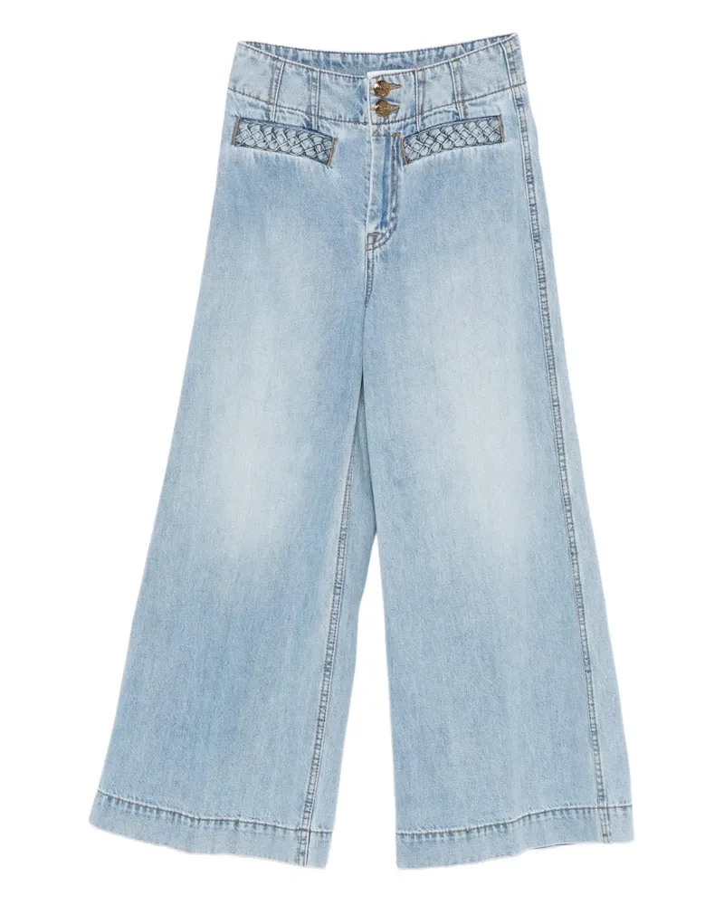 Zimmermann Wanderlust Jeans mit Knöpfen - Blau Blau