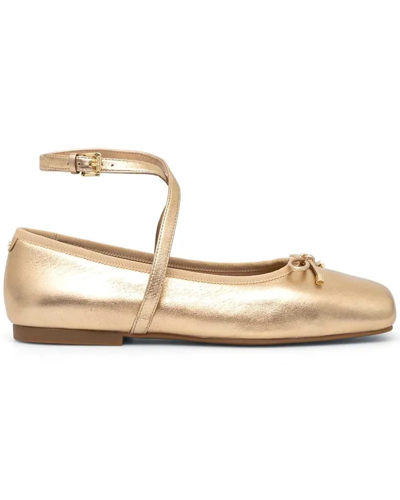 Michael Kors Collette Ballerinas - Gold Gold