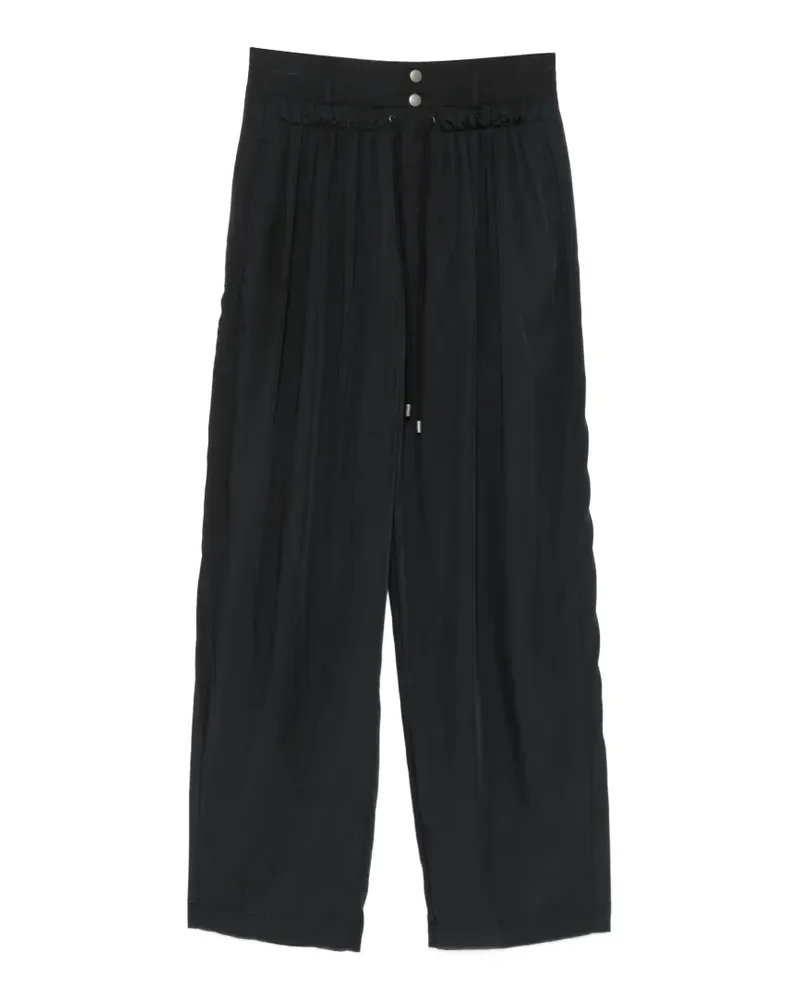 Isabel Marant Inaya drawstring-fastening palazzo pants - Schwarz Schwarz