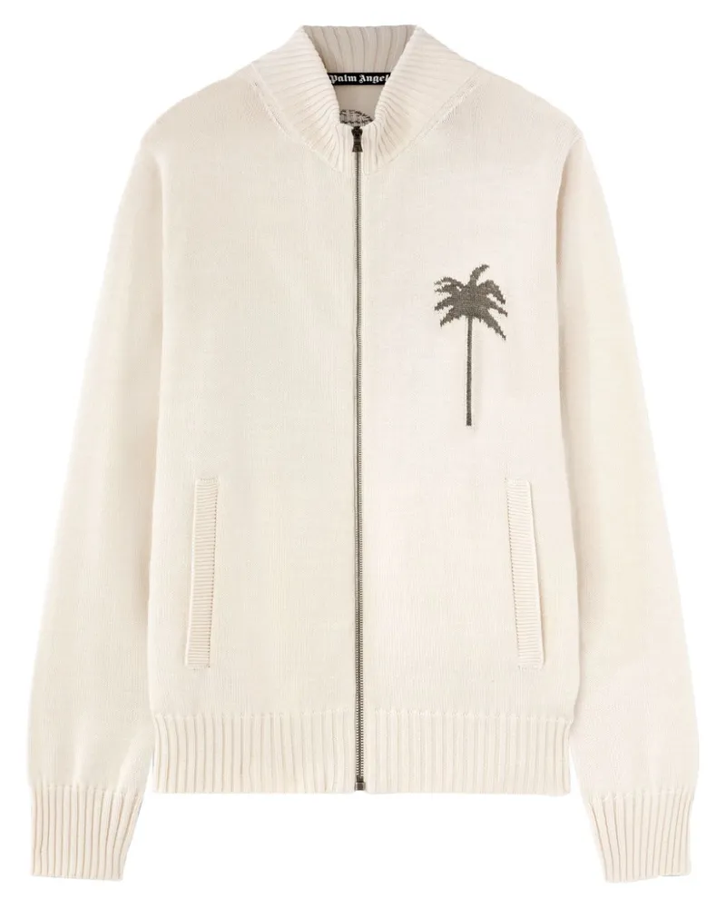 Palm Angels Cardigan mit Reißverschluss - Nude Nude