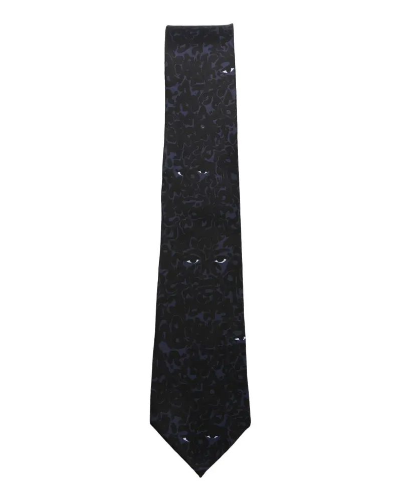 KidSuper Krawatte mit grafischem Print - Blau Blau
