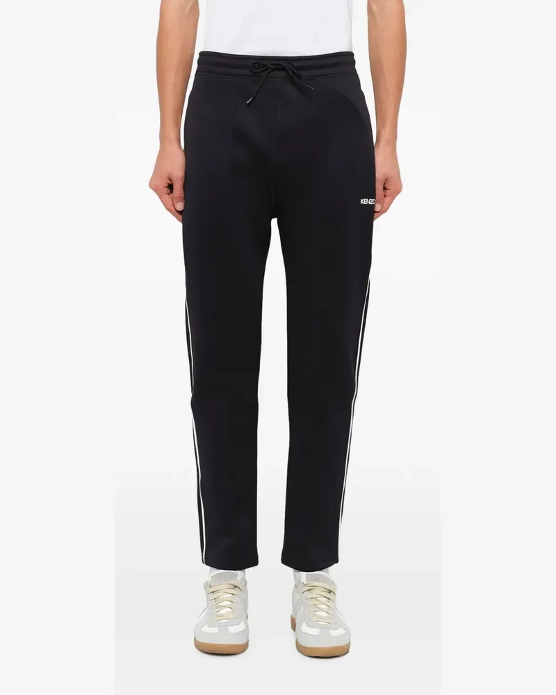 Kenzo Jogginghose mit Logo-Print - Schwarz Schwarz