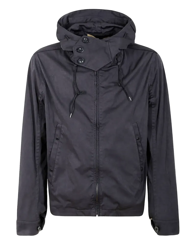 Ten c Kapuzenjacke mit Reißverschluss - Blau Blau