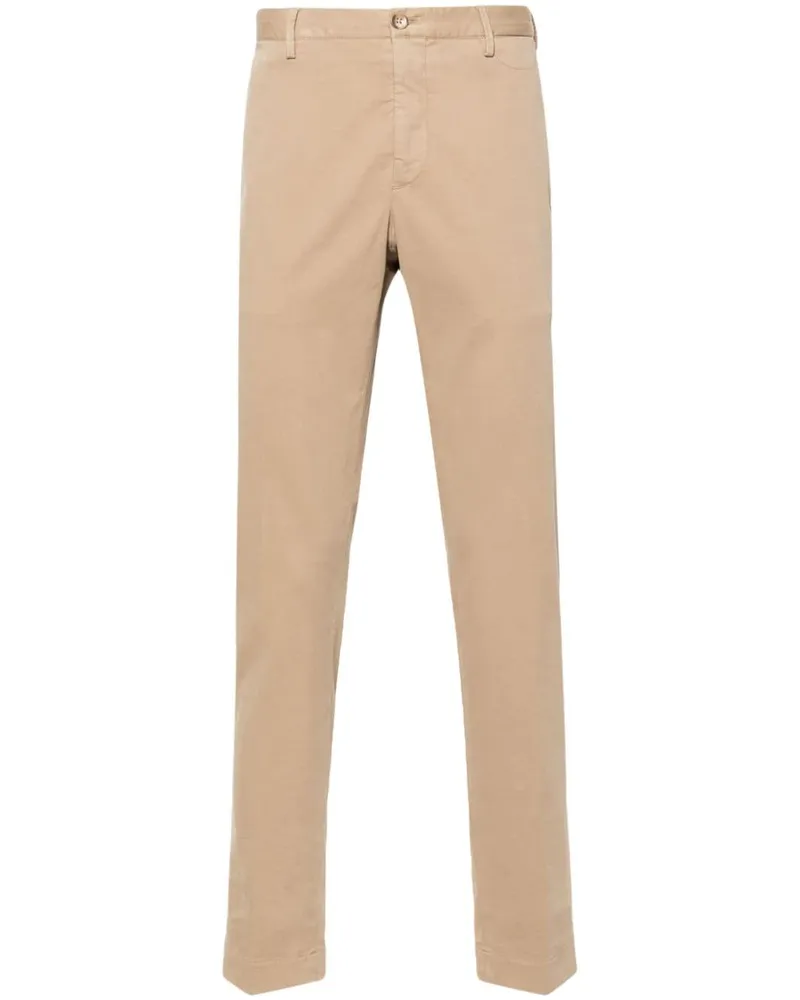 Incotex Hose mit Tapered-Bein - Braun Braun
