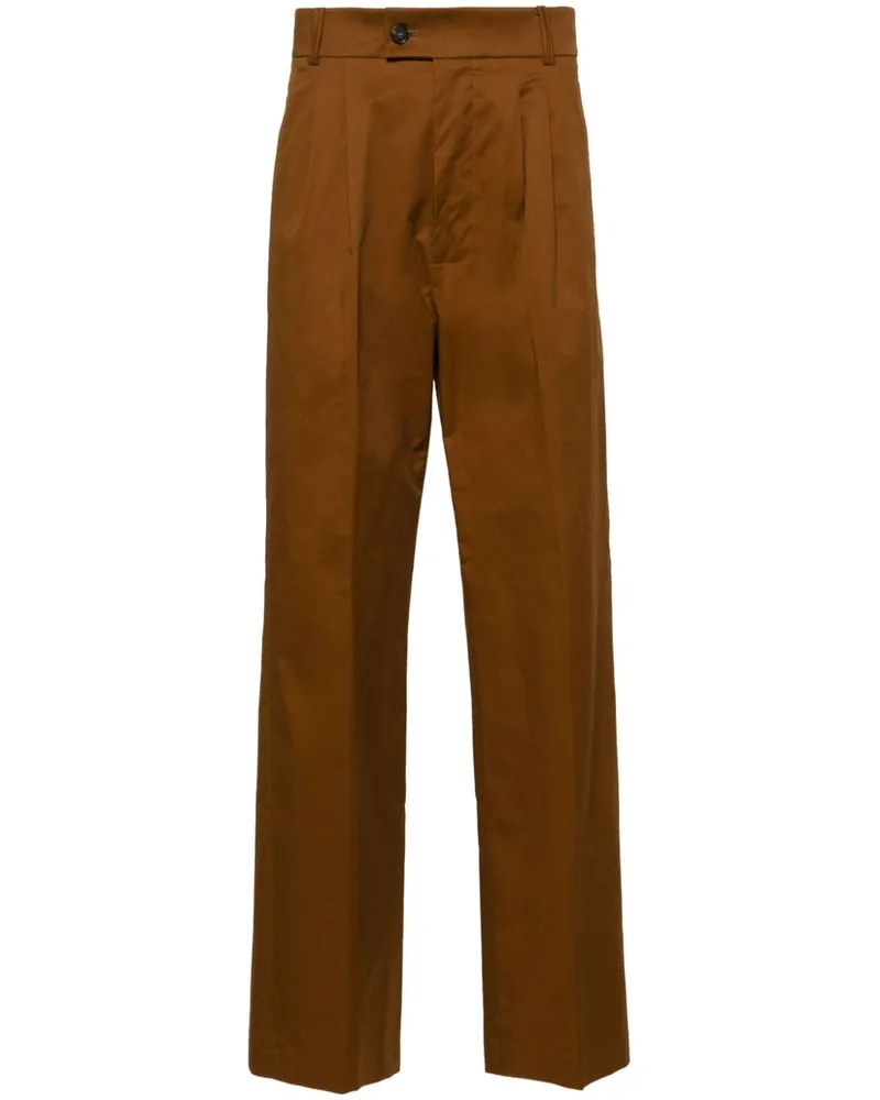 Patrizia Pepe Gerade Hose - Braun Braun