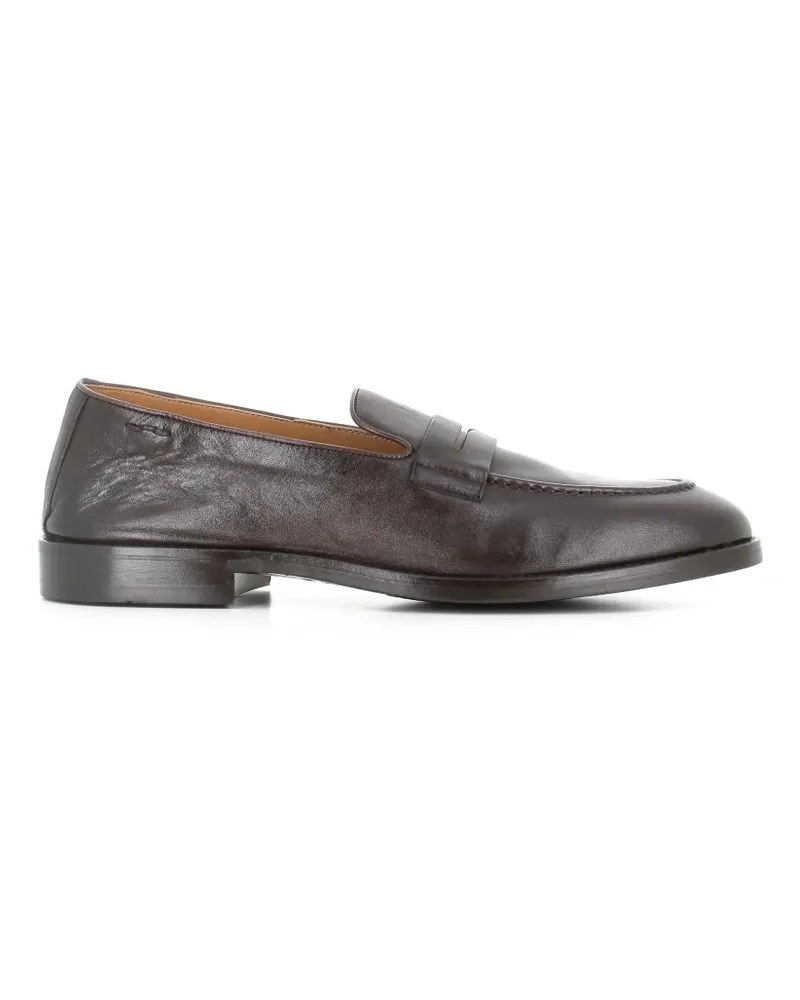 Alexander Hotto penny-slot loafers - Braun Braun