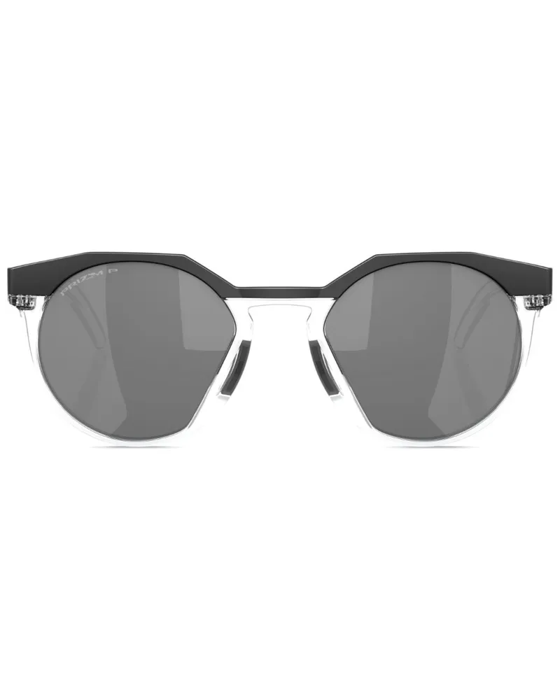 Oakley Sonnenbrille mit rundem Gestell - Schwarz Schwarz