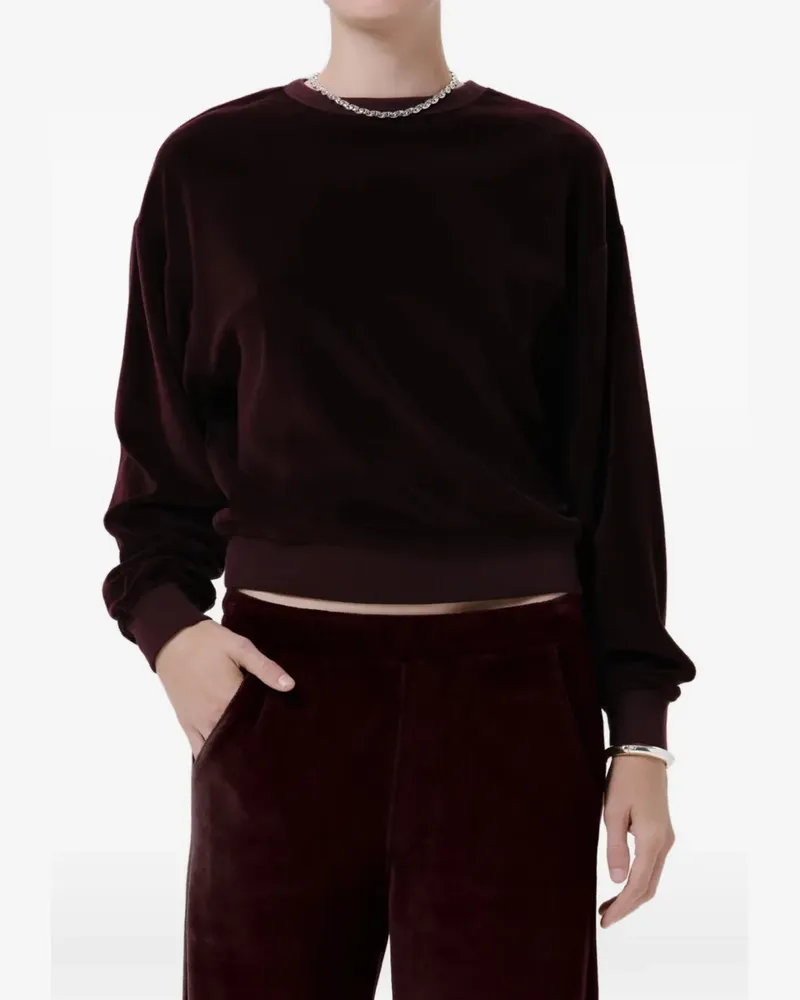 Citizens of humanity Pullover mit Velours-Struktur - Rot Rot