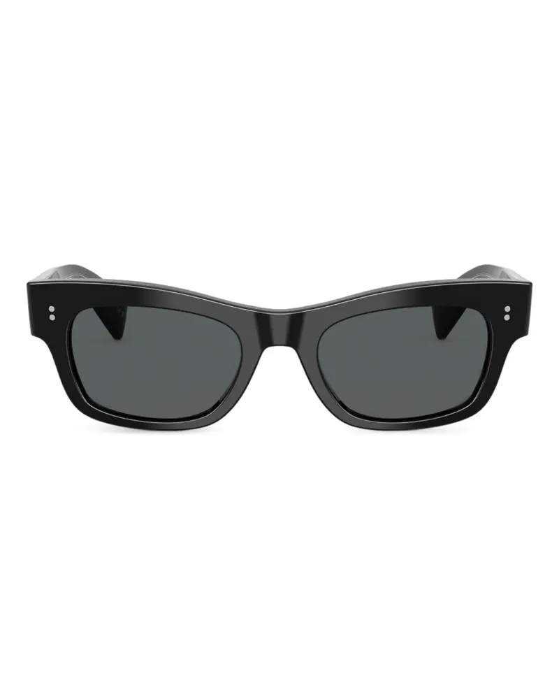 Oliver Peoples Sonia Sonnenbrille mit eckigem Gestell - Schwarz Schwarz