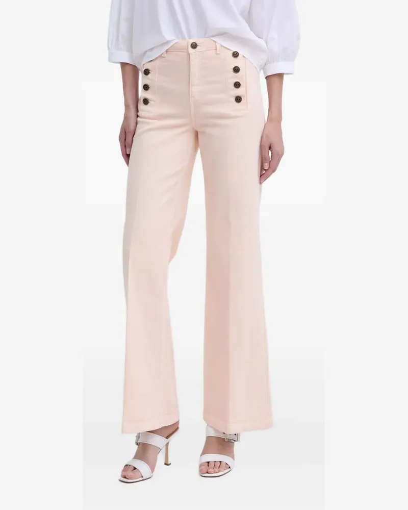 Twin-Set Geknöpfte Jeans - Rosa Rosa