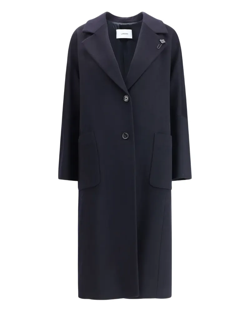 LARDINI Einreihiger Mantel - Blau Blau