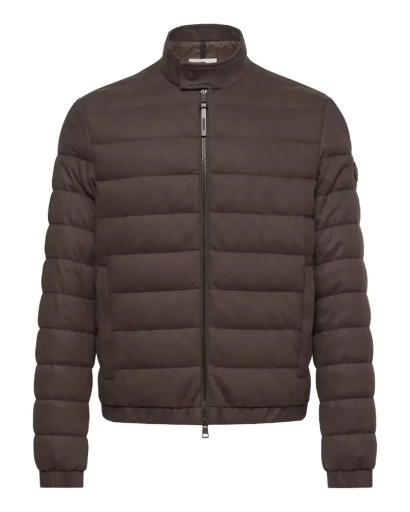 Moncler Luray quilted zip-up jacket - Braun Braun