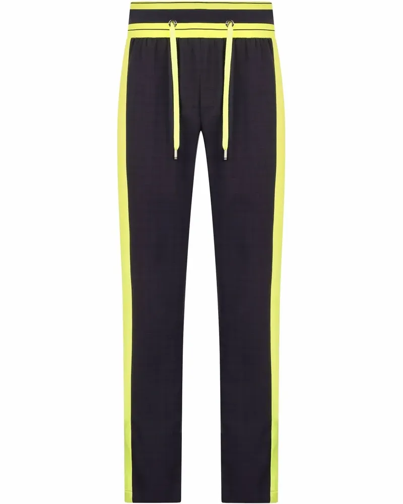 Dolce & Gabbana Karierte Jogginghose - Blau Blau