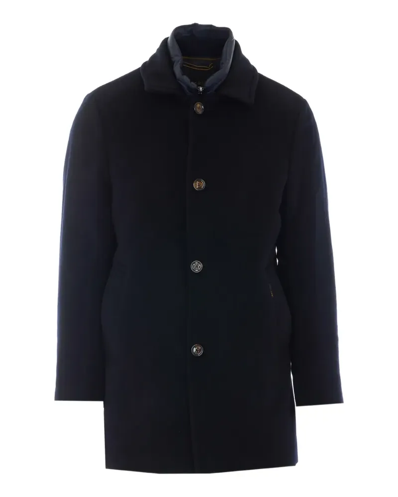 MOORER Monferrato coat - Blau Blau