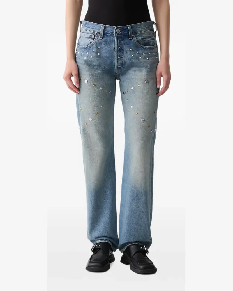 Levi's Pride 501® Jeans mit Nieten - Blau Blau