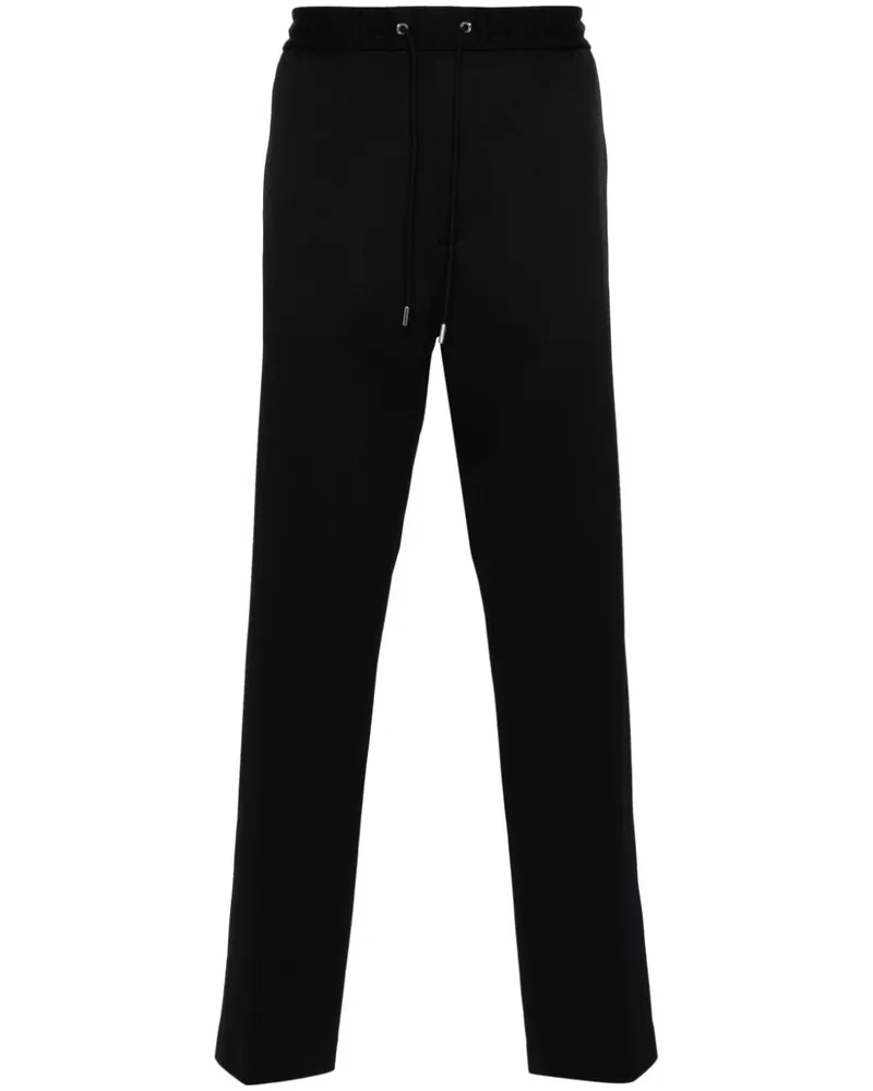 Moncler Tapered-Hose mit Kordelzug - Schwarz Schwarz