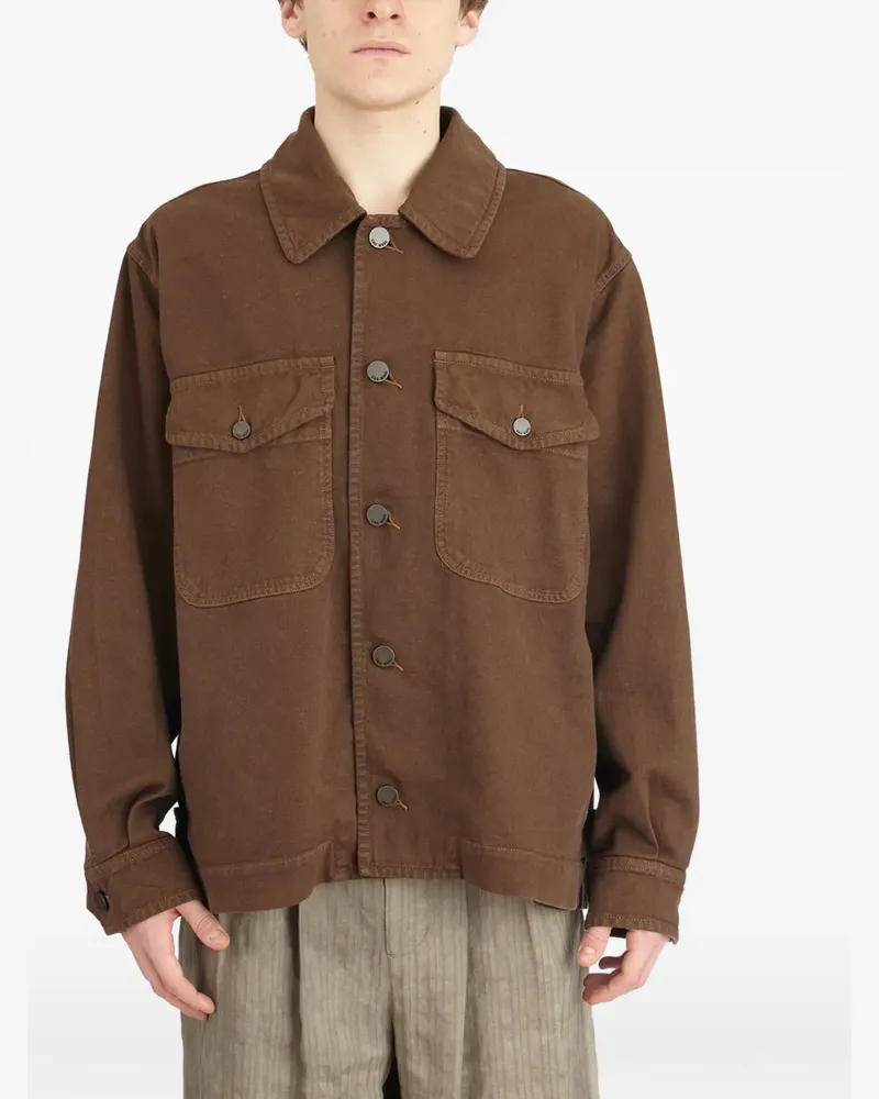 Uma Wang pocket button shirt - Braun Braun