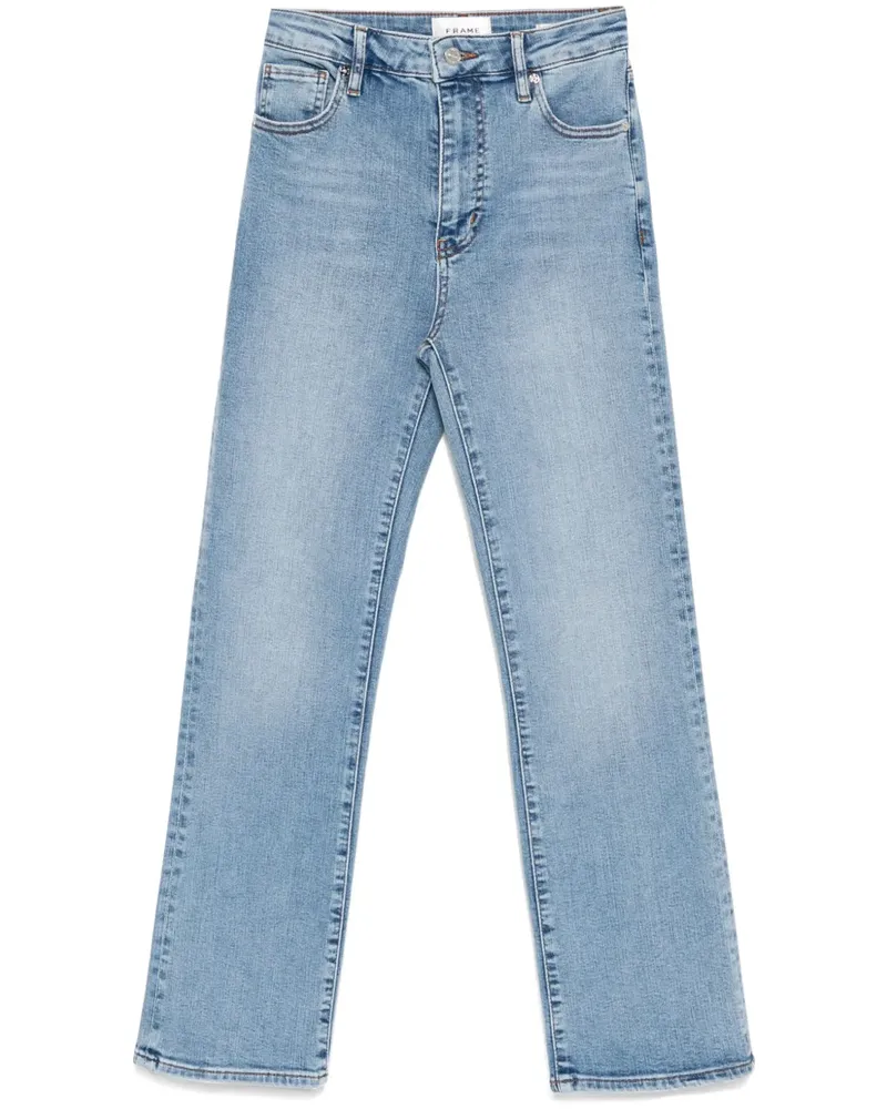 Frame Denim The Reboot Crop Bootcut-Jeans - Blau Blau