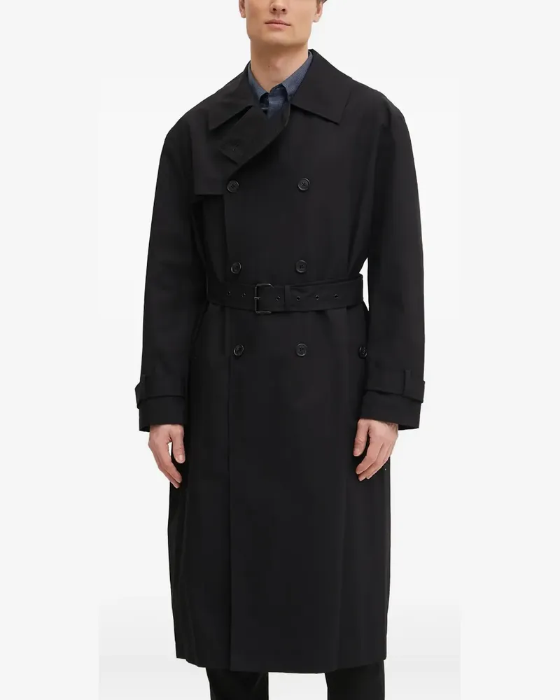 Michael Kors double-breasted belted coat - Schwarz Schwarz