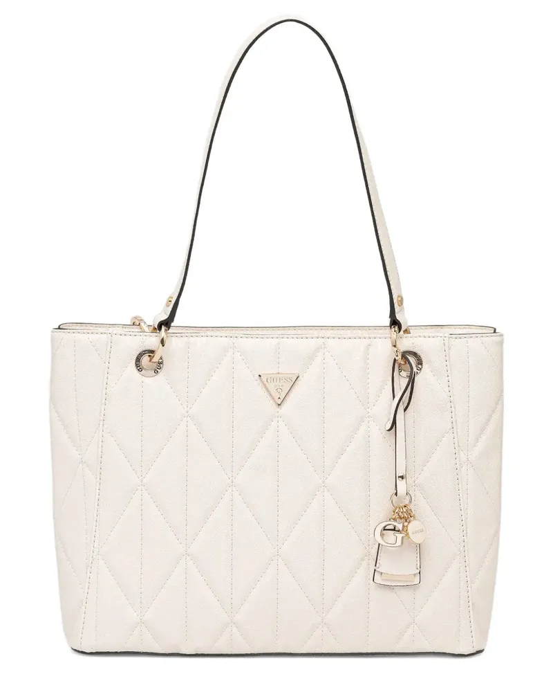 Guess quilted charm tote bag - Nude Nude