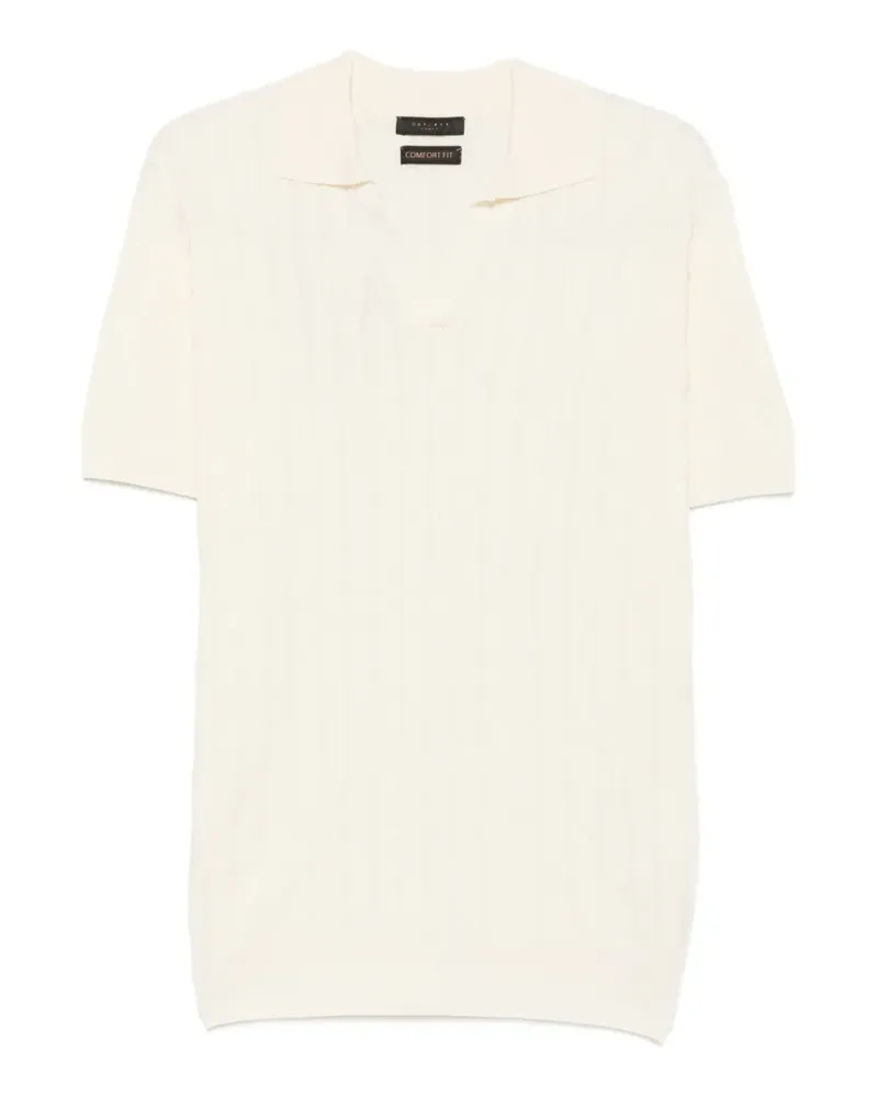 Outfit diamond-knit T-shirt - Nude Nude