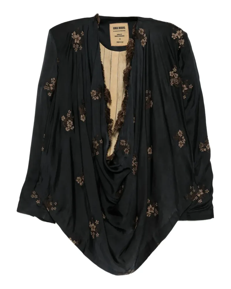 Uma Wang Kiona Jacke - Schwarz Schwarz