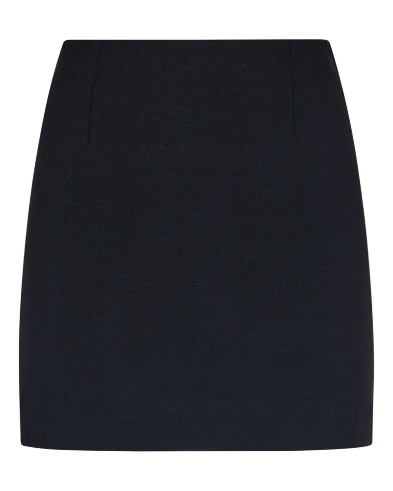 Tagliatore Klassischer Minirock - Blau Blau