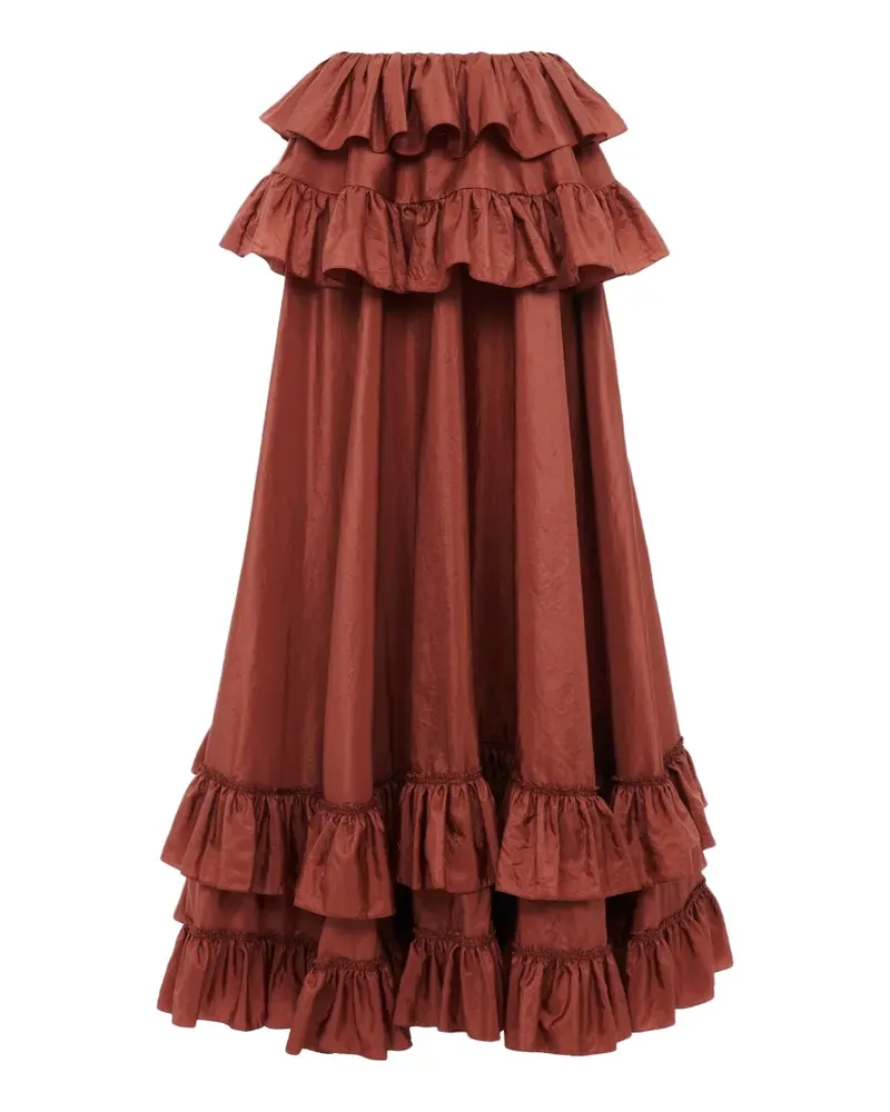 Chloé ruffled maxi skirt - Rosa Rosa