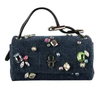 Verzierte Tote Bag - Blau