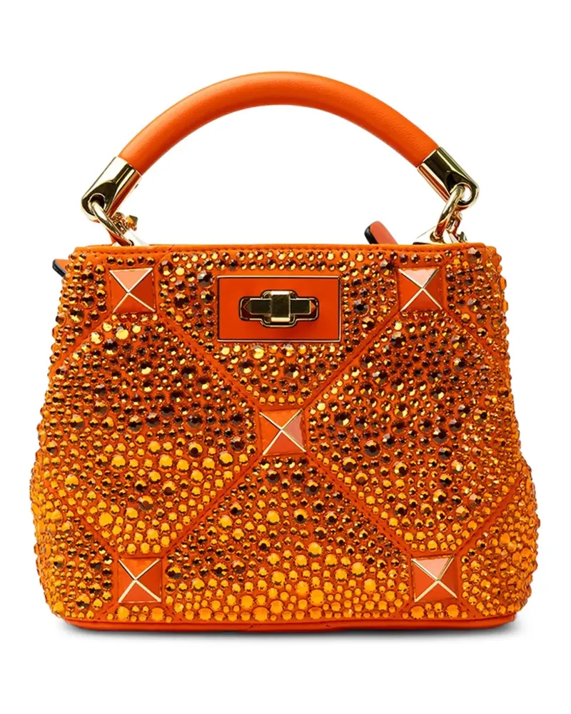 Valentino Garavani Shopper mit Nieten - Orange Orange