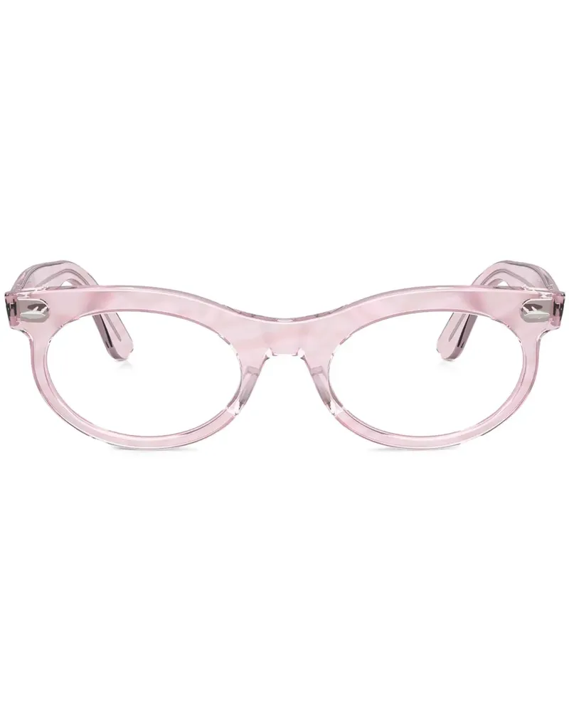 Ray Ban Ovale Wayfarer-Brille - Rosa Rosa