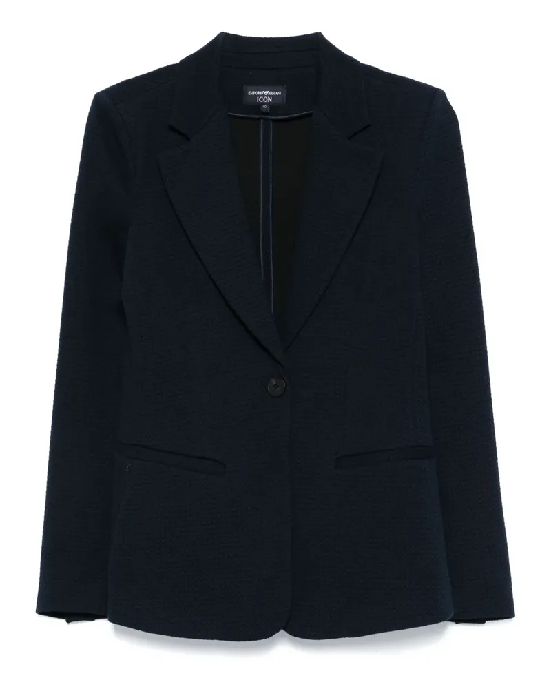 Emporio Armani Icon Blazer - Blau Blau