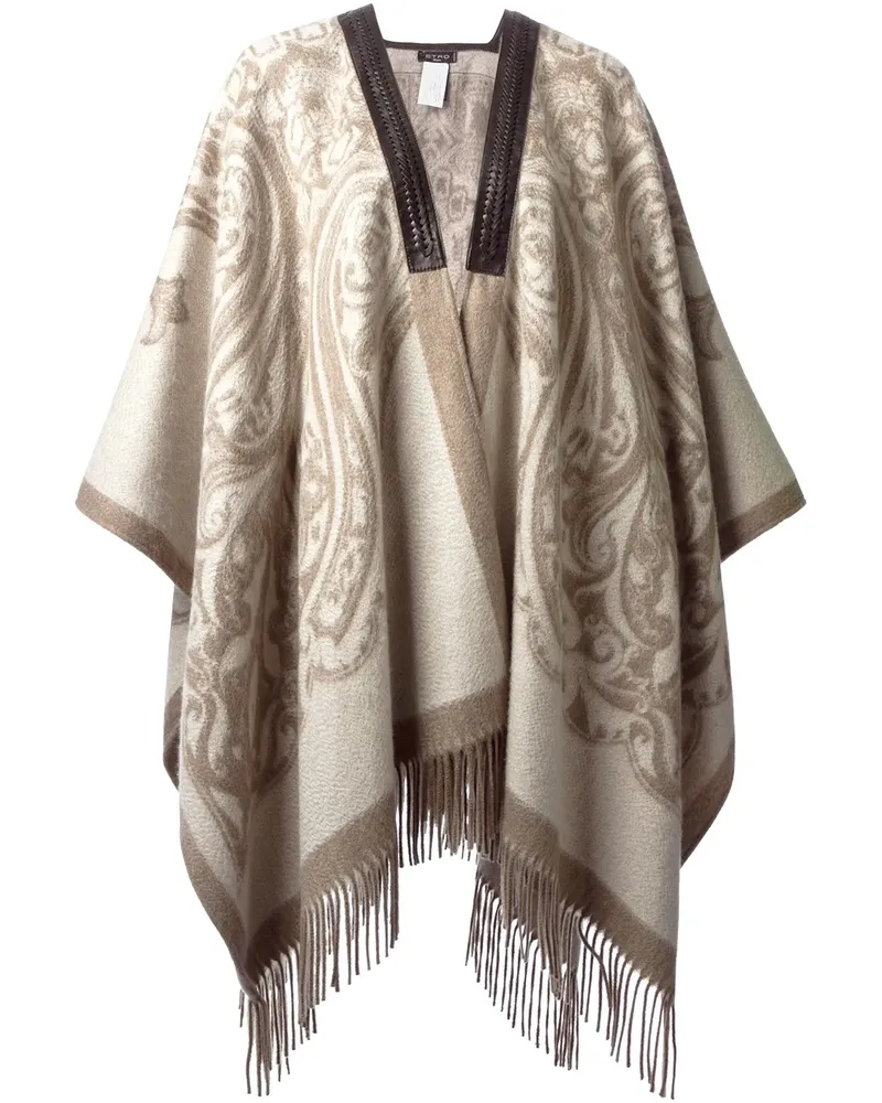 Etro pilled solid hoodie - Nude Nude