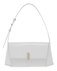 Ferragamo Prisma Schultertasche Weiß